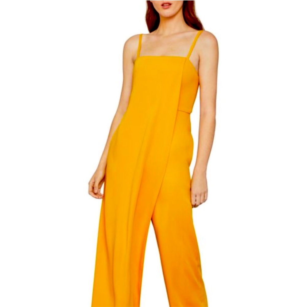 BCBG Vibrant Yellow Jumpsuit